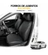 Forros a la medida Kia Optima en vinil tipo piel