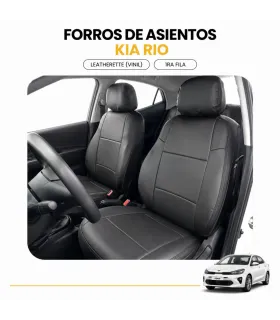 Asientos a la Medida en Leatherette (Vinil) para Kia Rio
