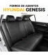 Interior Hyundai Genesis con forros de asientos leatherette