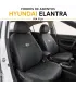 Forros a la medida Hyundai Elantra en vinil tipo piel