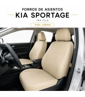 Forros de asientos leatherette vinil Kia Sportage