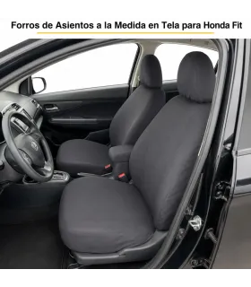 Forros de Asientos a la Medida en Tela para Honda Fit