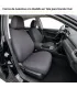 Forros de Asientos a la Medida en Tela para Honda Civic