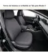 Forros de Asientos a la Medida en Tela para Mazda 3