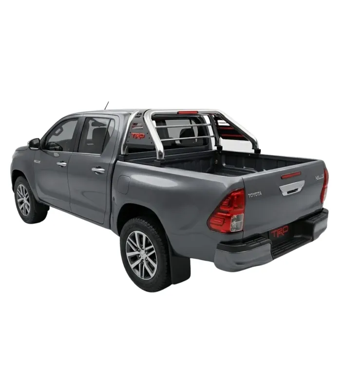 Roll Bar instalado sobre la cama de Toyota Hilux 2016-2023