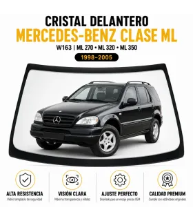 Cristal Delantero Parabrisas para Mercedes-Benz ML270 ML320 ML350 2003 Chasis W163 Vidrio Laminado de Seguridad