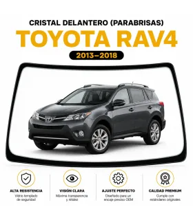 Cristal Delantero Parabrisas Toyota RAV4 2013-2018 con soporte para sensor y camara