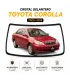 Cristal Parabrisas Delantero Laminado de Seguridad Toyota Corolla 2003 2004 2005 2006 2007 2008