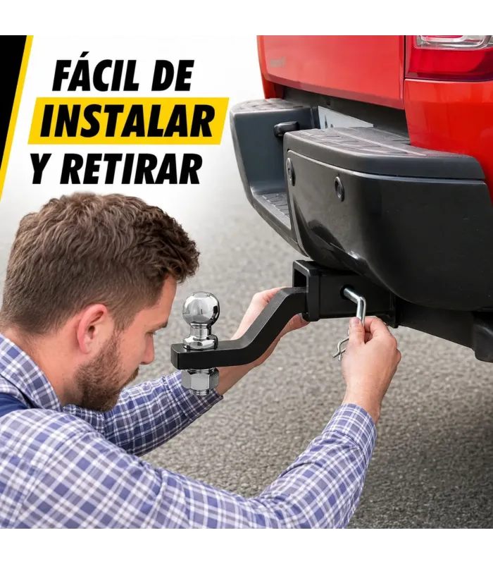 Pasador para soporte de bola y accesorios de remolque compatibles
