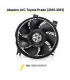 Conjunto de aspas y motor del abanico A/C Toyota Prado