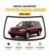 Vidrio delantero Toyota Highlander 2003 - 2007