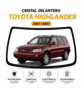 Vidrio delantero Toyota Highlander 2003 - 2007