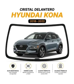 Cristal Parabrisas Delantero Laminado Hyundai Kona 2018 2019 2020 2021 2022