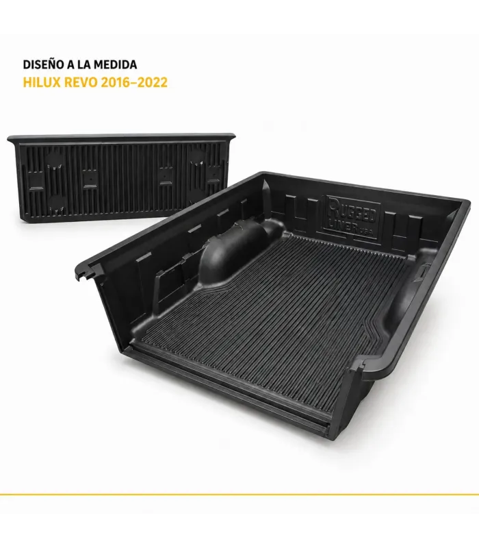Protector de Cama Bed Liner Toyota Hilux Revo 2016-2022 Envio Gratis Republica Dominicana Muestra