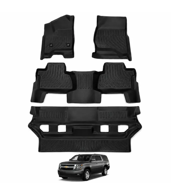 Alfombras Tipo Bandeja Focus Mats Chevrolet Tahoe 2015-2020