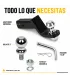 Kit Adaptador de Enganche para Remolque con Bola 6000 Lbs Universal Pasador y Clip