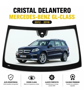 Parabrisas Cristal Delantero Mercedes Benz GL W166 2012 2013 2014 2015 2016 Con Sensor Lluvia Y Camara