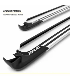 Estribos laterales Toyota RAV4 2013 2018 set de dos piezas