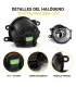 Halogeno Bumper Fog Lamp Toyota RAV4 2006-2012 Detalles