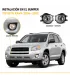 Halogeno Toyota RAV4 2006-2012