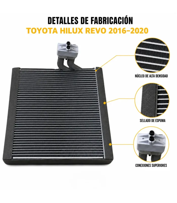 Repuesto aire acondicionado Toyota Hilux Revo evaporador