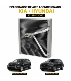 Evaporador A C Kia Sportage 2017 2022