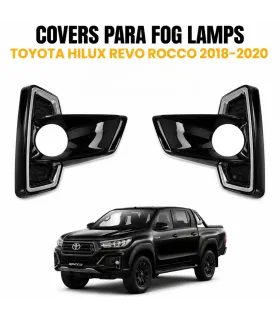 Cover halogeno bumper Toyota Hilux Revo Rocco 2018 2020