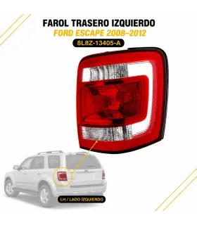 Farol trasero mica Ford Escape 2008 2012 izquierdo derecho