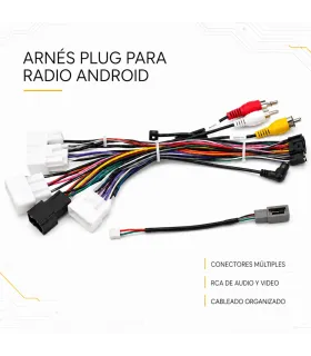 Cableado de instalación para pantalla multimedia