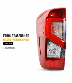 Pantallas Traseras LED Nissan Frontier NP300 2021-2024 Izquierda y Derecha