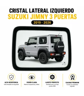 Ventanilla Cristal Lateral Izquierda Suzuki Jimny 3 Puertas 2019 2020 2021 2022 2023 2024 2025 2026