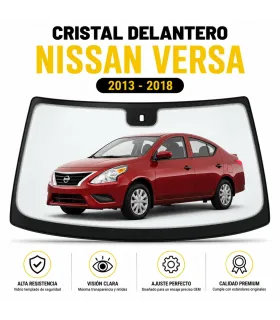 Parabrisas Nissan Versa 2013 2018 vidrio laminado