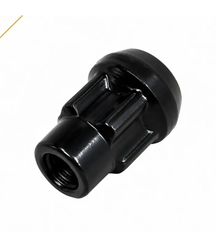 Tuercas de seguridad para aros deportivos color negro