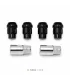 Tuerca seguridad negra para aros 12x1.25