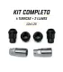 Tuercas de seguridad 12x1.25 IG Tuning set de 6 piezas