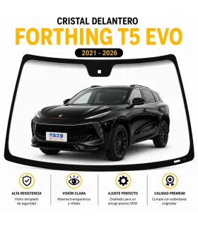 Cristal frontal Forthing T5 EVO vidrio laminado