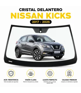Vidrio delantero parabrisas Nissan Kicks 2017 2021 2024 con sensor de lluvia y cámara