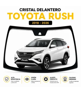 Parabrisas Toyota Rush 2018 2026 vidrio laminado de seguridad