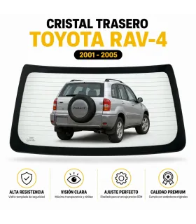 Cristal trasero Toyota RAV4 2001 2005