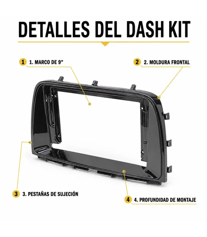 Dash kit Mazda CX5 primera generacion KE radio multimedia