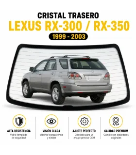 Vidrio Trasero Lexus RX300 1999-2003