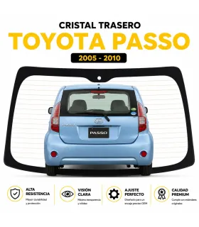 Vidrio Trasero Toyota Passo 2005-2010