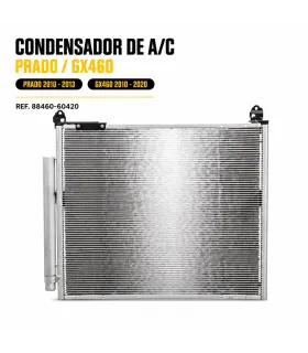 Condensador A/C Toyota Prado 150 referencia OEM 88460-60420