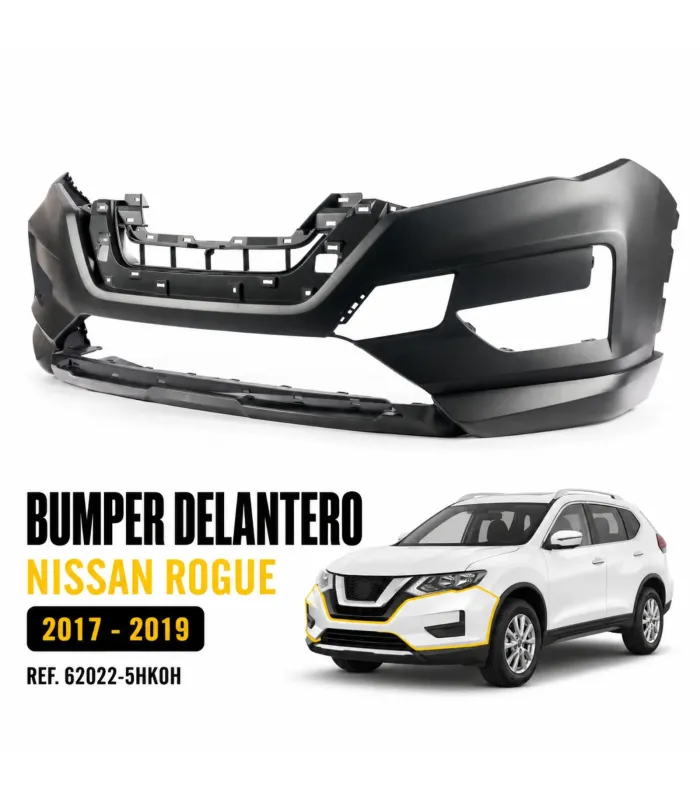 Fascia delantera Nissan Rogue 2017 2018 2019 referencia 62022-9TG0H