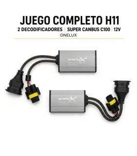 Cancelador LED Decodificador Super CANBus C100 H11 12V Onelux