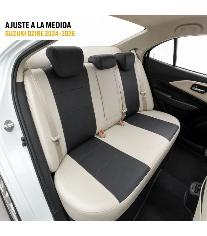 Forros interiores Suzuki Dzire 2024 2026 para proteger asientos originales