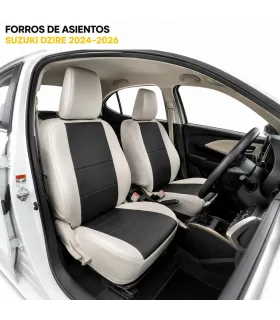Juego de covers para asientos Suzuki Dzire 2024 2025 2026 Auto Fashion