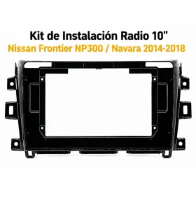 Kit de radio 10.1 pulgadas Nissan NP300 Navara Frontier D23 2014 2018