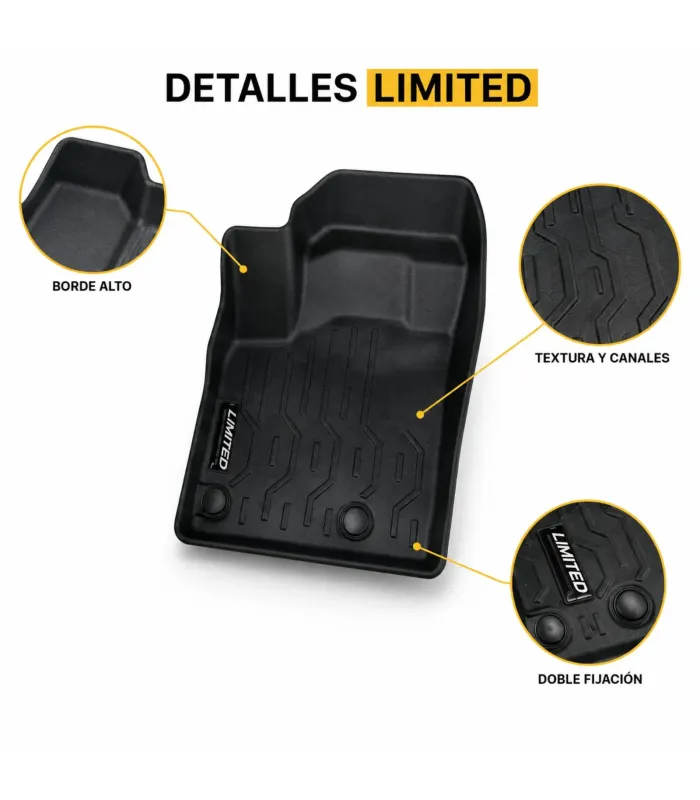 Alfombras Tipo Bandeja Limited Nissan X-Trail / Rogue