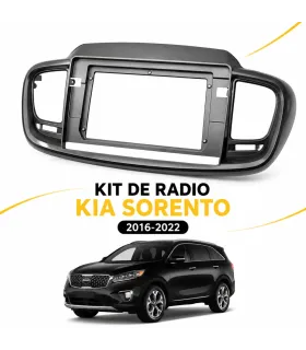 Kit de radio Kia Sorento 2016 2022 marco adaptador multimedia